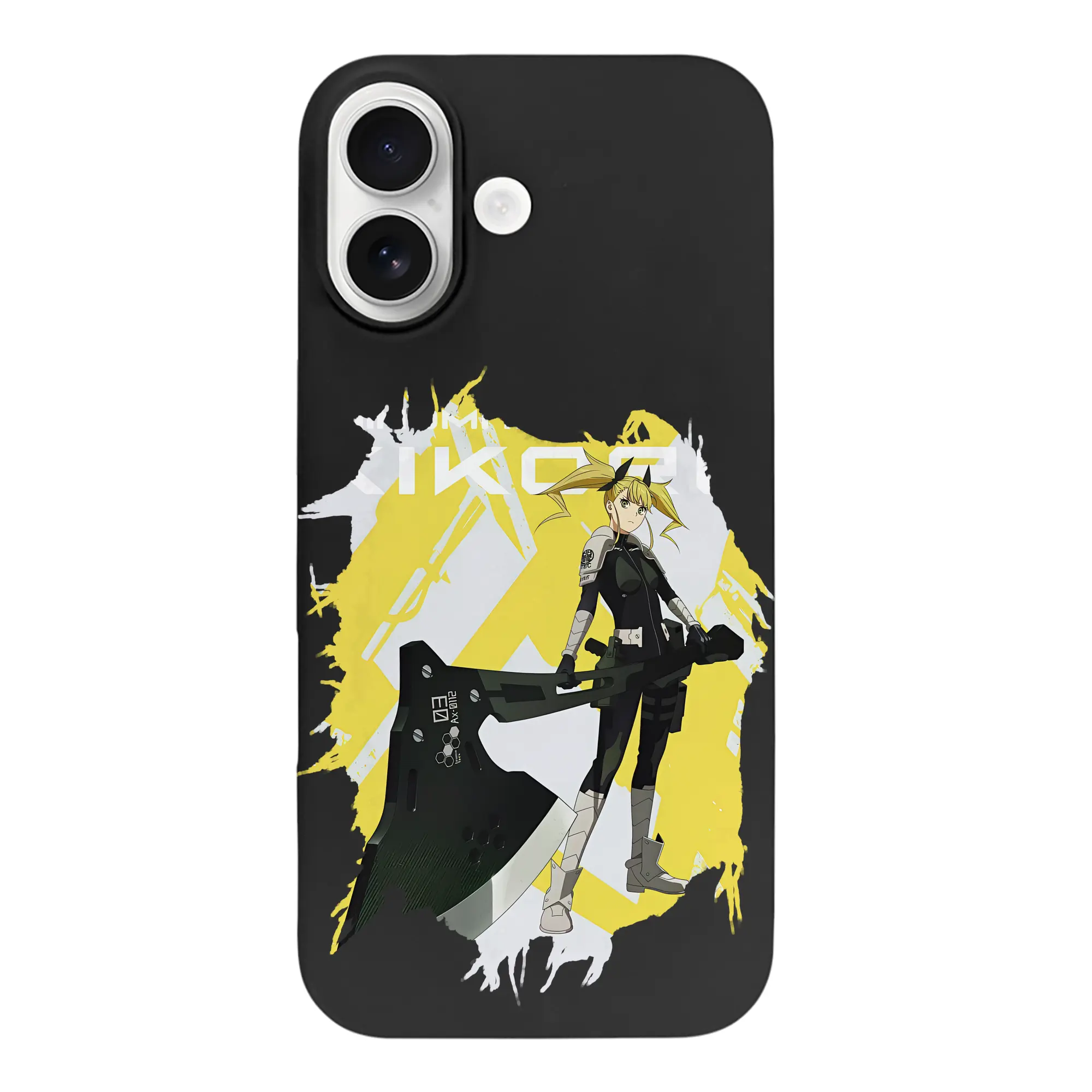 怪獣8号 グッズ,四ノ宮キコル - iPhone 17 シリーズ シリコンケース 薄型 耐衝撃 指紋防止 ソフトタッチカバー 精密フィット 傷防止 保護ケース iPhone 17/17 Air/17 Pro/17 Pro Max 対応